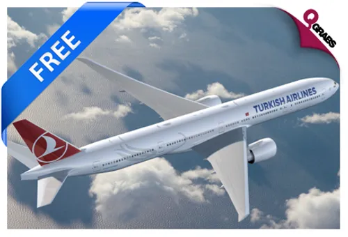 2 x FREE Turkish Airlines Tickets to any destination in Europe! Enter the Draw, it's FREE!